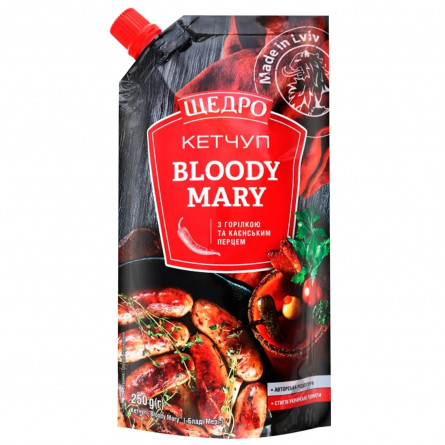 Кетчуп Щедро Bloody Mary 250г slide 1