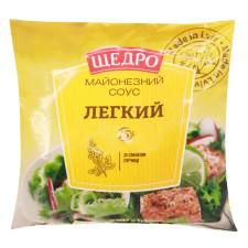Соус майонезний Щедро Легкий 15% 300г mini slide 1