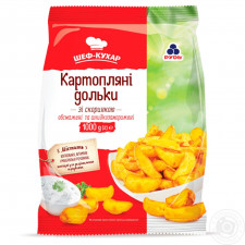 Картопля Рудь Дольки зі скоринкою заморожені 1кг mini slide 1