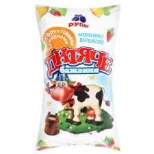 Мороженое Рудь Детское желание с фруктовым конфетами 70г mini slide 1