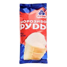 Мороженое Рудь в вафельном стаканчике 80г mini slide 1
