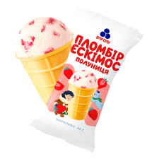 Мороженое Рудь Эскимос клубника 80г mini slide 1