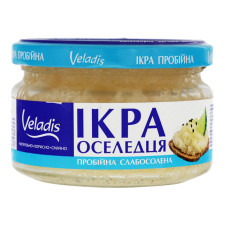 Ікра оселедця Veladis пробійна слабосолена 180г mini slide 1
