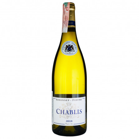 Вино Simonnet-Febvre Chablis біле 12,5% 0,75л