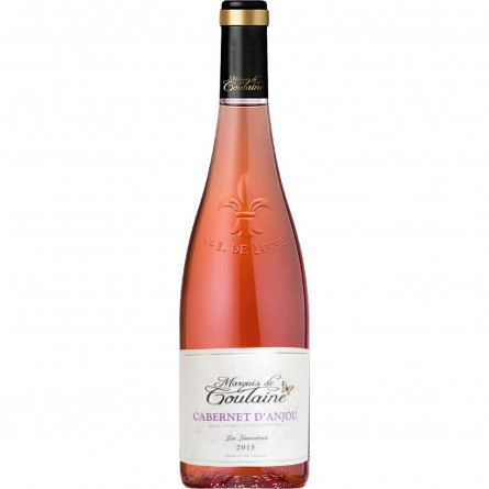Вино Marquis de Goulaine Cabernet dAnjou розовое сухое 10,5% 0,75л slide 1