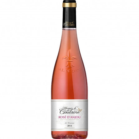 Вино Marquis de Goulaine Rose dAnjou рожеве сухе 11% 0,75л
