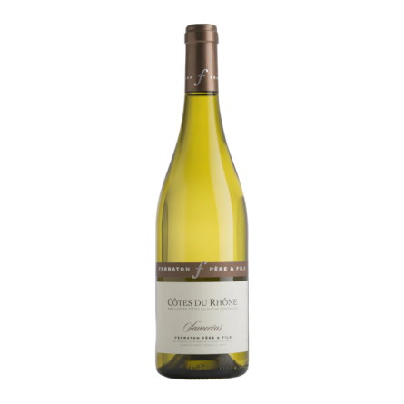 Вино Ferraton Pere &amp;amp; Fils Samorens Blanc Cotes du Rhone біле сухе 14% 0,75л