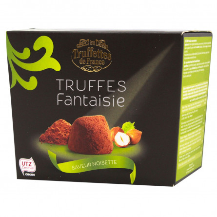 Конфеты Truffettes de France Трюфельные со вкусом лесных орехов 200г