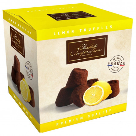 Цукерки Chocolate Inspiration трюфелі шоколадні з лимоном 200г slide 1