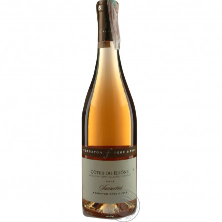 Вино Ferraton Pere & Fils Samorens Rose Cotes du Rhone рожеве сухе 13,5% 0,75л
