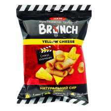 Трубочки Brunch Yellow Cheese мультизлакові 60г mini slide 1