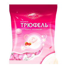 Цукерки АВК Трюфель зі смаком полуниці 200г mini slide 1