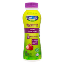 Йогурт14 Latter Полуниця безлактозний 1,5% 290г mini slide 1