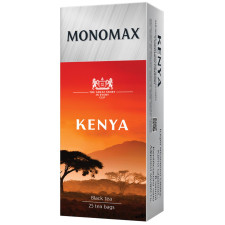 Чай Мономах Kenyan чорний 2г*25шт mini slide 1