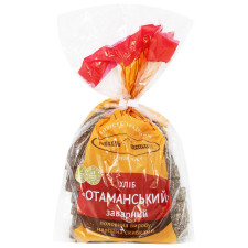 Хліб Київхліб Отаманський заварний половина нарізаний 350г mini slide 1