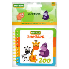 Игрушка-книжка Baby Team зоопарк детская mini slide 1