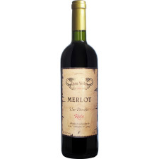 Вино Casa Veche Merlot червоне напівсухе 10-12% 0,75л mini slide 1