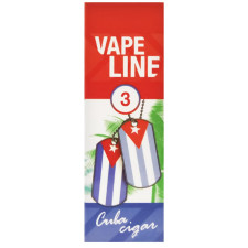 Жидкость для электро испарителя Vape Line Cuba Cigar 6мг 10мл mini slide 1