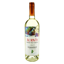 Вино Aurvin Шардоне біле сухе 13.5% 0.75л mini slide 1