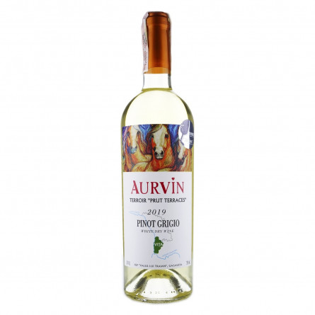 Вино Aurvin Pinot Grigio белое сухое 13,5% 0,75л