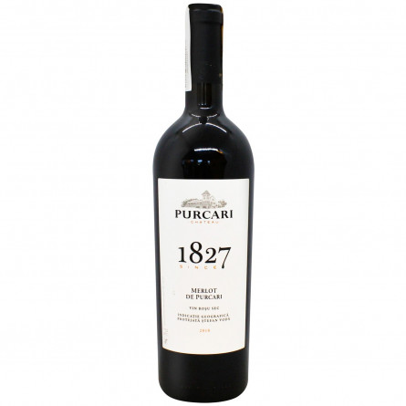 Вино Purcari Merlot de Purcari красное сухое 13% 0,75л slide 1