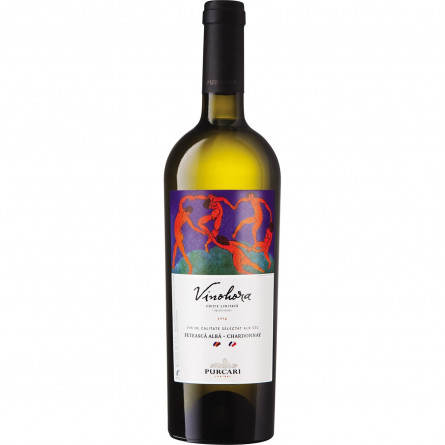 Вино Purcari Feteasca Alda &amp; Chardonnay біле сухе 13% 0,75л