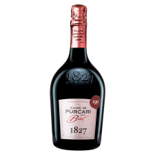 Вино игристое Cuvee de Purcari Brut Rose розовое 12,5% 0.75л mini slide 1