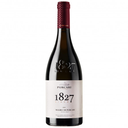 Вино Purcari Malbec червоне сухе 14% 0,75л
