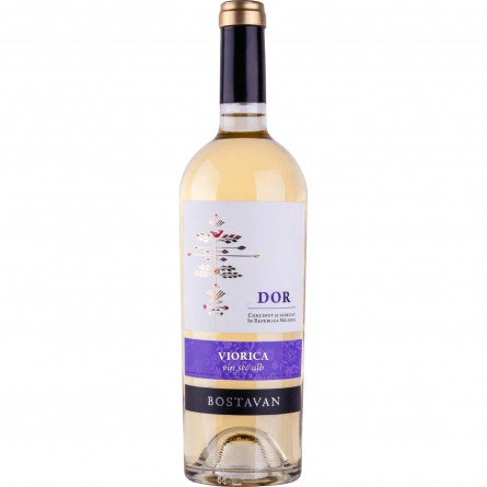 Вино Bostavan Viorica белое сухое 13% 0,75л