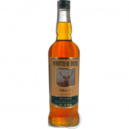 Виски Scottish Deer 3 года выдержки 40% 0,5л