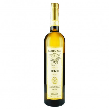 Вино Kartuli Vazi Мерані біле напівсухе 11% 0,75л