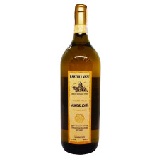 Вино Kartuli Vazi Алазанская долина белое полусладкое 11,5% 1,5л mini slide 1