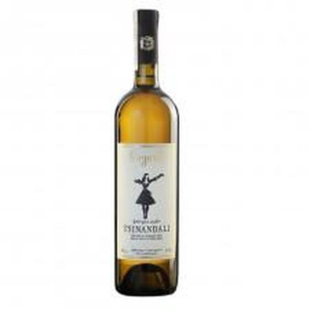 Вино Bugeuli Tsinsndali белое сухое 12% 0,75л