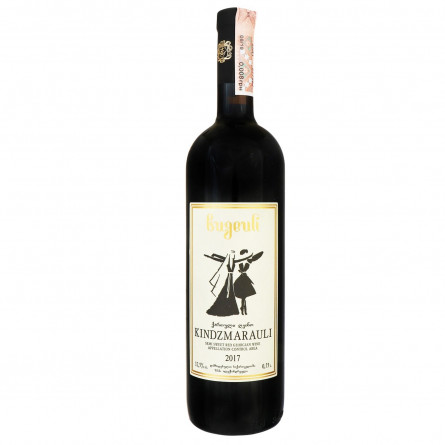 Вино Bugeuli Кіндзмараулі червоне напівсолодке 11,5% 0,75л