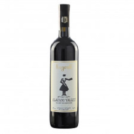 Вино Bugeuli Алазанская долина красное полусладкое 11,5% 0,75л slide 1