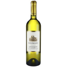 Вино Meomari Цинандали белое сухое 13% 0,75л mini slide 1