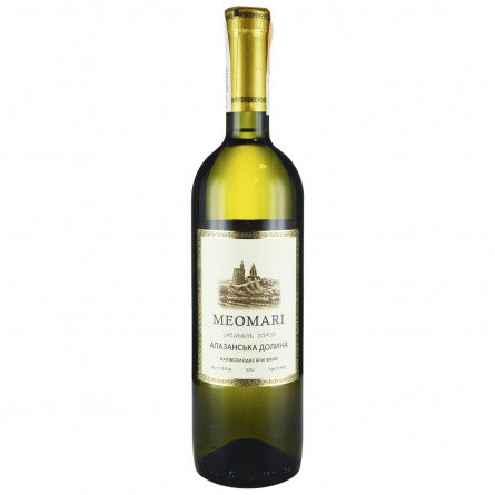Вино Meomari Алазанская долина белое полусладкое 12% 0,75л