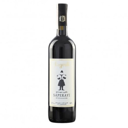 Вино Bugeuli Saperavi красное сухое 12.5% 0,75л slide 1