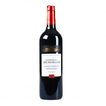 Вино Chateau Mukhrani Сапераві Каберне червоне сухе 12.5% 0,75л slide 1