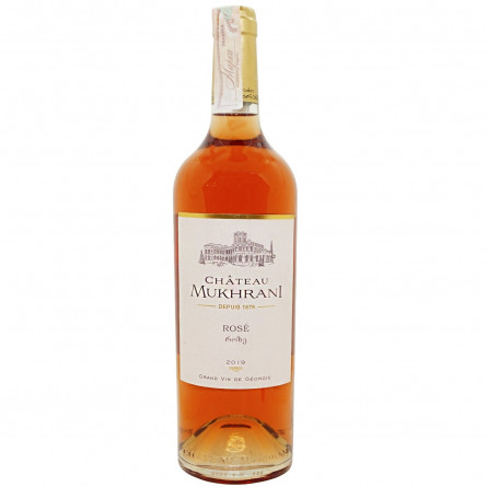 Вино Chateau Mukhrani Tavkveri рожеве сухе 12% 0,75л
