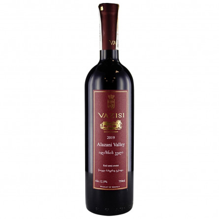 Вино Schuchmann Wines Georgia Vazisi Alazani Valley Red червоне напівсолодке 13% 0,75л