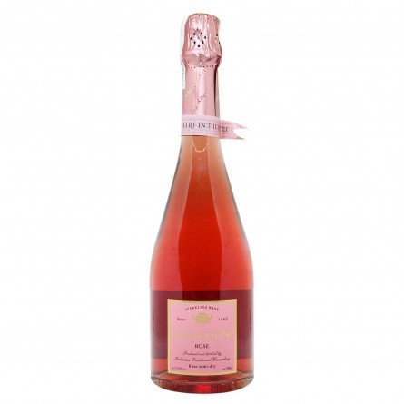 Вино игристое Galaktioni Rose розовое полусухое 11,5% 0,75л