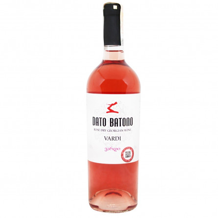 Вино Dato Batono Варді рожеве сухе 11-12% 0,75л