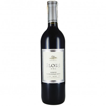 Вино Ilori Meomari червоне напівсолодке 11-13% 0,75л