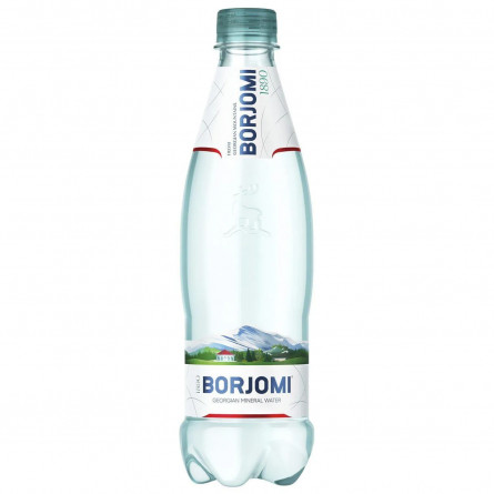 Вода Borjomi мінеральна сильногазована 500мл