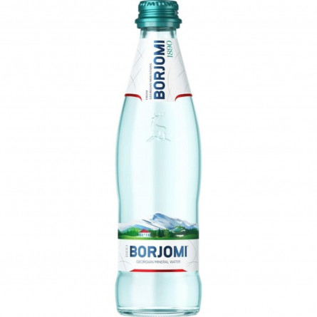Вода Borjomi минеральная сильногазированная 0,33л
