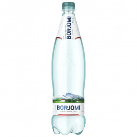 Вода мінеральна Borjomi сильногазована пластикова пляшка 1л