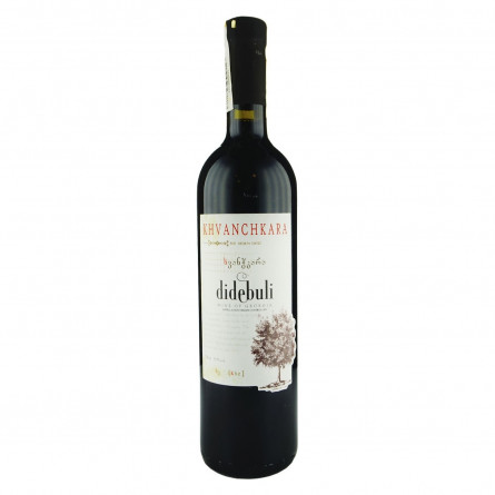Вино Didebuli Хванчкара червоне напівсолодке 11.5% 0.75л