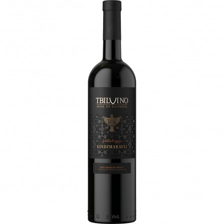 Вино Tbilvino Киндзмараули красное полусладкое 11% 0,75л