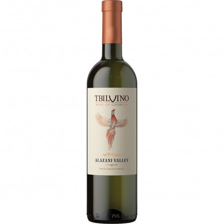 Вино Tbilvino Alazani Valley біле напівсолодке 12% 0,75л